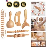 10-IN-1 Gua Wooden Massager For Body Shaping Tool Set Ther.... Fixed Price $55.02.