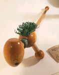 Back Scratcher & Massager 16" Wood Plastic Bristles Fun Healthy Tool. Fixed Price $11.95.