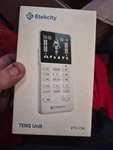 Etekcity Tens Unit Muscle Stimulator Machine - White. Fixed Price $20.00.