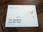 Mount Lai Amethyst Gua Sha Facial Tool The Stone Of Tranquility. Fixed Price $25.00.
