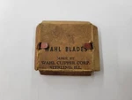 Vintage Wahl Blades Clipper Original Box Sterling, Illinois. Fixed Price $9.99.