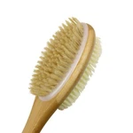 New Spa Relaxus Dual-sided Long Handle Wool Bristle Bath & Body Lymph Brush 20". Fixed Price $17.95.