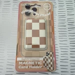 Mvmt Magnetic Card Holder Magsafe Iphone Gingham Plaid New. Fixed Price $8.99.
