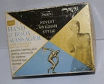 Vintage Sears Swedish Style Hand & Body Massager W/box Manual - Works. Fixed Price $19.99.