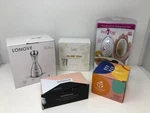 Lure Essentials Face Cups Ionic Facial Steamer Nails +gel Lamp Pedegg. Fixed Price $66.00.