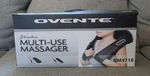 Ovente Shiatsu Multi Use Massager Neck Back Heat Adjustable Open Box NM4718B. Fixed Price $11.40.