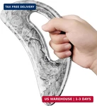 Aicnly Large Gua Sha Tool, Lymphatic Drainage Massager, Muscle Scraping. Fixed Price $12.48.