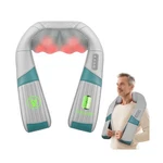 Cordless Neck Massager With Heat, Rechargeable Shiatsu Back For.... Fixed Price $71.28.