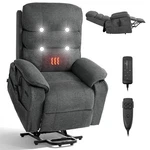 Vevor Power Lift Recliner Chair With Heat And Massage Dual Motor For Elderly. Fixed Price $527.99.
