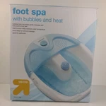 Foot Spa With Bubbles And Heat Blue White New. Fixed Price $29.99.