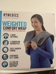 Homedics Weighted Comfort Wrap With Vibration And Soothing Heat. Fixed Price $37.49.