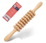 Xokocli Wood Cellulite Massage Roller Therapy Tools Nude 9-WHEEL. Fixed Price $16.99.