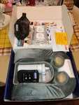 Dr-ho's Neck Pain Pro Cordless Massager Gray Tens Ems Nmes 4 Heads. Fixed Price $49.99.