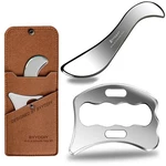 Byyddiy Sd 2 1 Stainless Steel Guasha Muscle Scraper Tools Set,scar Silver. Fixed Price $31.90.