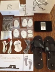 Irest Mini Massager And Shoes. Fixed Price $38.61.