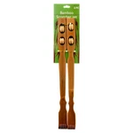 18" Bamboo Therapeutic Back Scratcher Long Reach Set Of 2 Antipruritic Tool. Fixed Price $8.45.