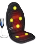 Snailax Back Massager With Heat, Seat Cushion, 6 Vibration Nodes. Fixed Price $48.99.