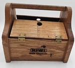 Vintage Kiwi Shoe Groomer Wooden Shine Box Kit Care Valet. Fixed Price $32.00.