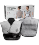 Sharper Image Heated Neck And Shoulder Massager Wrap. Fixed Price $24.99.