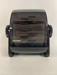 Vtg Black Rolodex 360 Rotary Address File Drf 24C With Tabs & Cards. Fixed Price $24.50.
