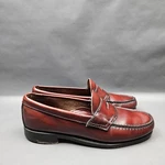 G.h. Bass Weejuns Shoes Mens 7.5 Red Leather Casual Penny Loafers Slip On Usa. Fixed Price $49.99.