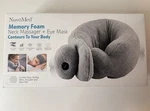 Nuvomed Memory Foam Neck Massager & Eye Mask, New-never Used. Fixed Price $18.99.