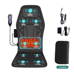 9 Mode Seat Chair Massager Pad Electric Heated Back Neck Cushion. Fixed Price $79.99.