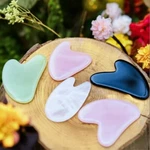 Gua Sha Tool Natural Crystal Scraping Board Facial Body Massage Gemstone. Fixed Price $12.50.