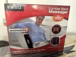 New Homedics BKL-100 Lumbar Back Massager With Heat. Fixed Price $50.00.