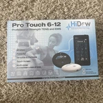 Hidow Touch 6-12 Professional Strength Wireless Tens/ems. Fixed Price $199.99.