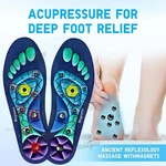 Medical Foot Magnetic Therapy Insoles Weight Loss Acupressure Anti-fatigu. Fixed Price $11.19.