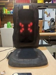 The Sharper Image Shiatsu Massage Seat Cushion With Heat.. Fixed Price $40.00.