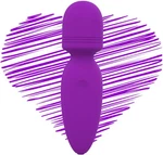 Mini Wand Massager,small Cordless Hand-held Massager,quiet Waterproofr Purple. Fixed Price $30.29.