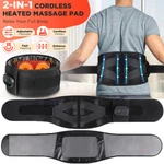 Red Light Therapy Back Massager Brace Belt Vibration Heat For Lumbar Pain Relief. Fixed Price $46.95.