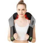 Cordless Shiatsu Neck Shoulder Massager Back With Heat 4D Tool. Fixed Price $64.56.
