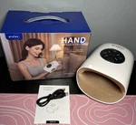 Pryfey Cordless Hand Massager Heat & Compression Helps Carpal Tunnel Arthritis. Fixed Price $34.99.