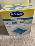 Dr Scholl's Premium/luxury Foot Spa Model 66101CNV1 New Open Box Adults Sauna. Fixed Price $30.00.