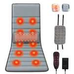 Imountek Full Body Electric Massage Mat W/ Heat Vibration Inflatable Head Pillow. Fixed Price $55.89.