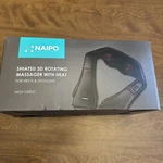 Naipo MGS-150DC Black Shiatsu 3D Rotating Massager With Heat For Neck & Shoulder. Fixed Price $15.00.