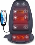 Massage Seat Cushion With Heat - Extra Memory Foam Support Pad In Neck And Lumba. Fixed Price $91.77.