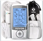 Auvon AS1080041 Rechargeable Tens Unit & Ems Device (TU1080) New Sealed In Box. Fixed Price $29.99.