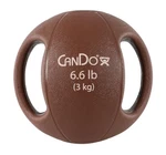 Cando, Molded Dual Handle Medicine Ball, Tan, 6.6 Lb. (3 Kg). Fixed Price $101.99.