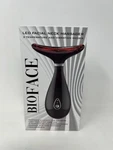 Bioface Led Facial Neck Massager Pulsating Restore Elasticity Firmness New. Fixed Price $14.99.