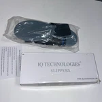Iq Technologies Slippers Foot Massager New Stress Soreness Relief Tens Electrode. Fixed Price $46.50.