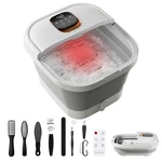 Ackleap Collapsible Foot Spa With Heat, Foldable Bath Massager Tempera. Fixed Price $72.95.