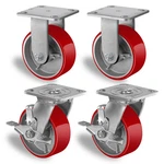 Heavy Duty Set Wheels Fits For All Swivel & Brake. Fixed Price $89.45.