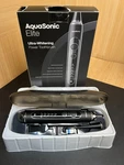 Aquasonic Elite Ultra-whitening Rechargeable Toothbrush Black. Fixed Price $29.50.