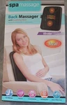 Spa Back Massager Heat Vibration With 12V Auto Adapter Level Intensity. Fixed Price $22.77.
