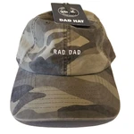 Rad Dad Camouflage Hat - Wembley Adult Os, Strapback, 100% Cotton, Fathers Day. Fixed Price $7.46.
