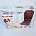 Health Touch Massage Seat Topper With Heat & Vibration Chair Pad Relaxation. Fixed Price $31.47.